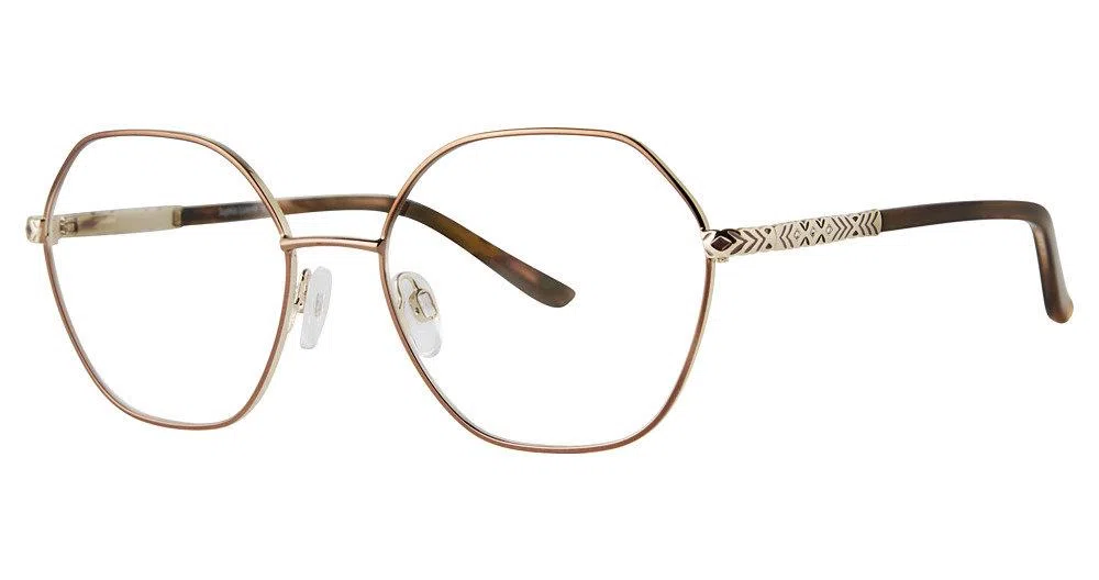 Sophia Loren SLM323 Eyeglasses - Chestnutgold - view 6